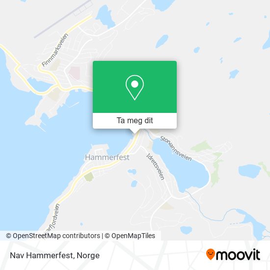 Nav Hammerfest kart