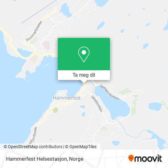 Hammerfest Helsestasjon kart