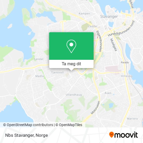 Nbs Stavanger kart