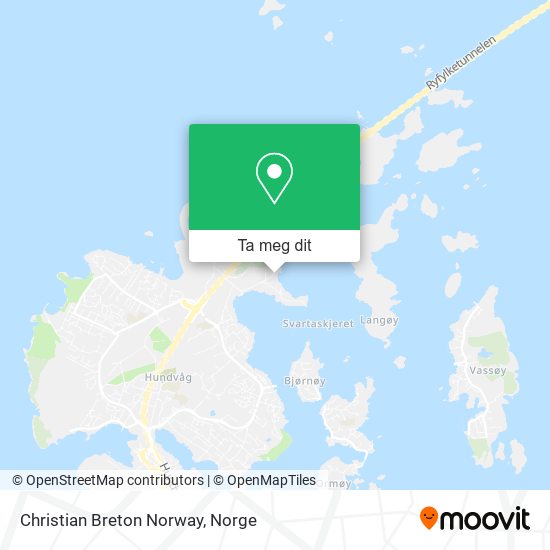 Christian Breton Norway kart