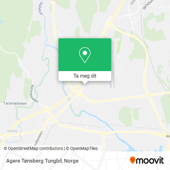 Agere Tønsberg Tungbil kart