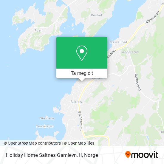 Holiday Home Saltnes Gamlevn. II kart