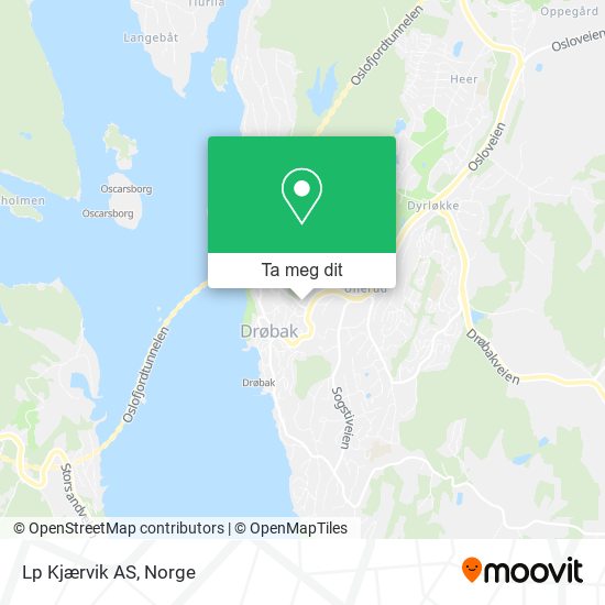 Lp Kjærvik AS kart