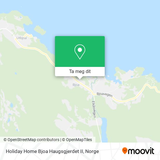 Holiday Home Bjoa Haugsgjerdet II kart
