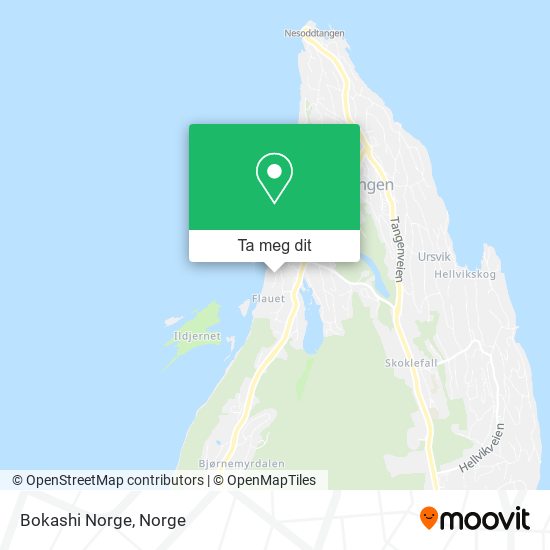 Bokashi Norge kart
