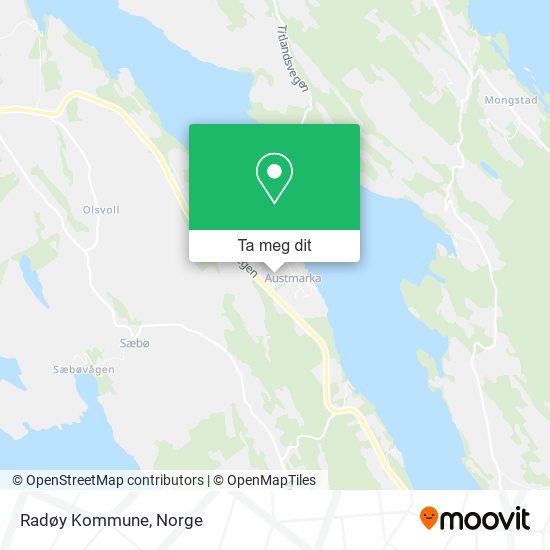 Radøy Kommune kart
