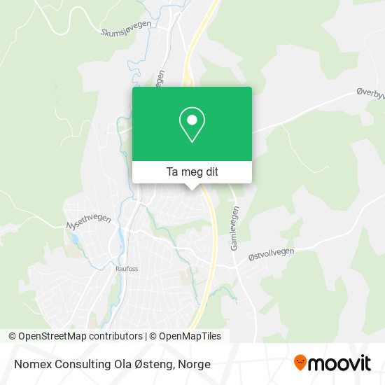Nomex Consulting Ola Østeng kart