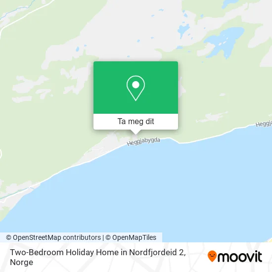 Two-Bedroom Holiday Home in Nordfjordeid 2 kart