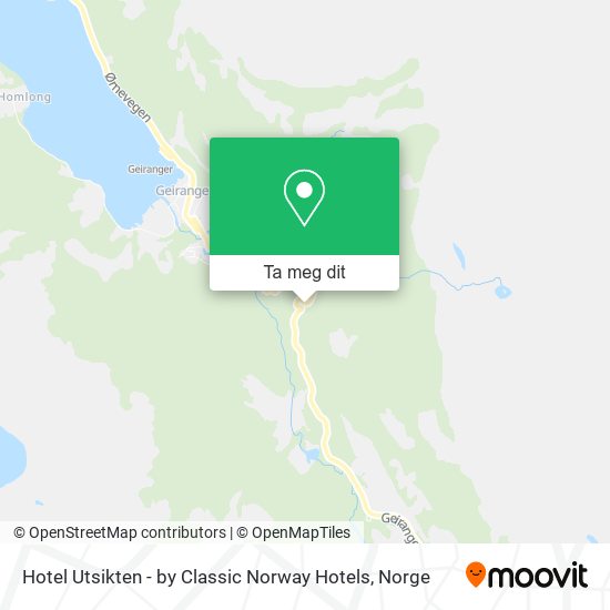 Hotel Utsikten - by Classic Norway Hotels kart