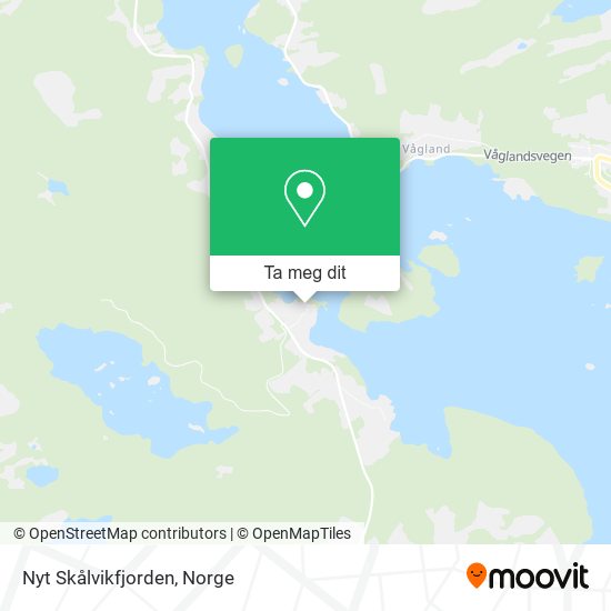 Nyt Skålvikfjorden kart