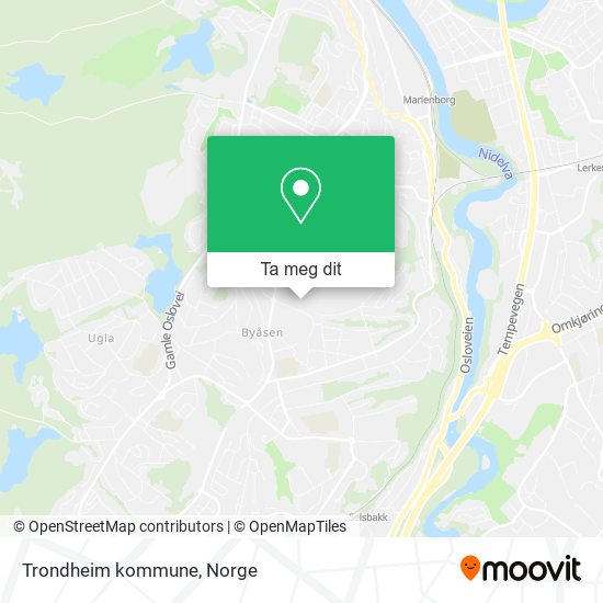 Trondheim kommune kart