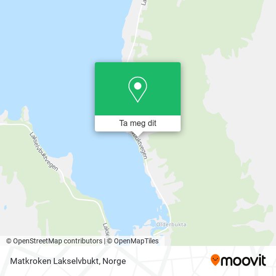 Matkroken Lakselvbukt kart
