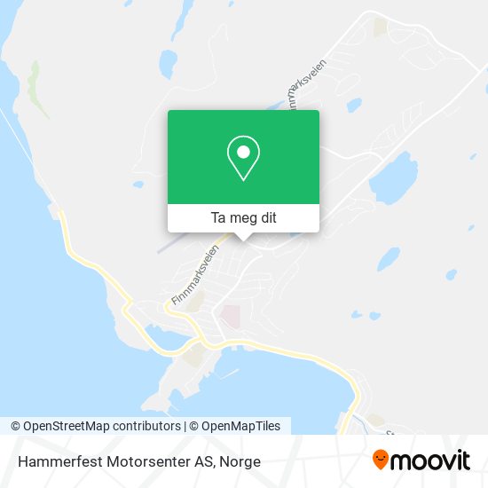 Hammerfest Motorsenter AS kart