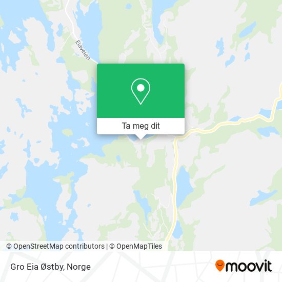 Gro Eia Østby kart