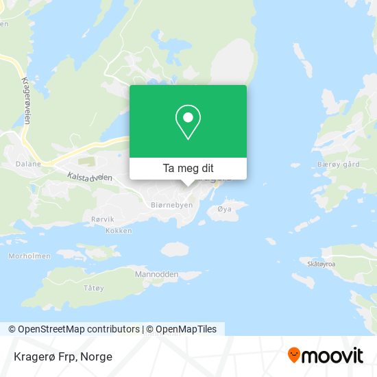 Kragerø Frp kart