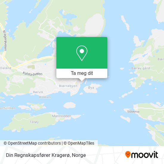 Din Regnskapsfører Kragerø kart