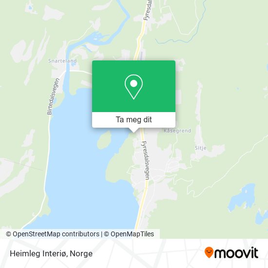 Heimleg Interiø kart