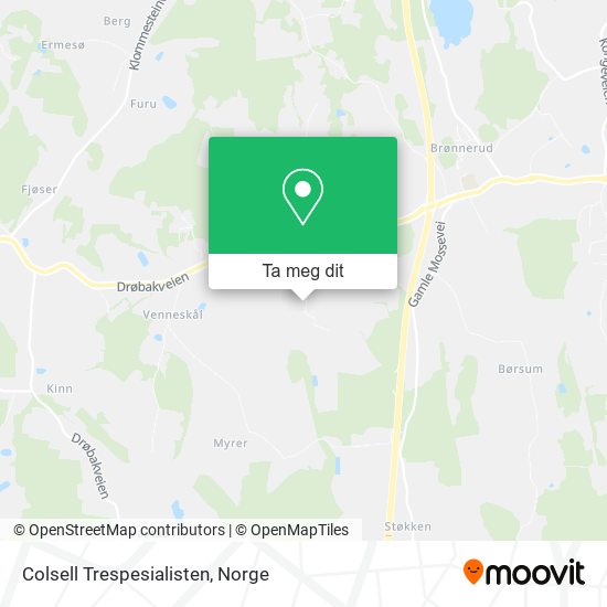 Colsell Trespesialisten kart