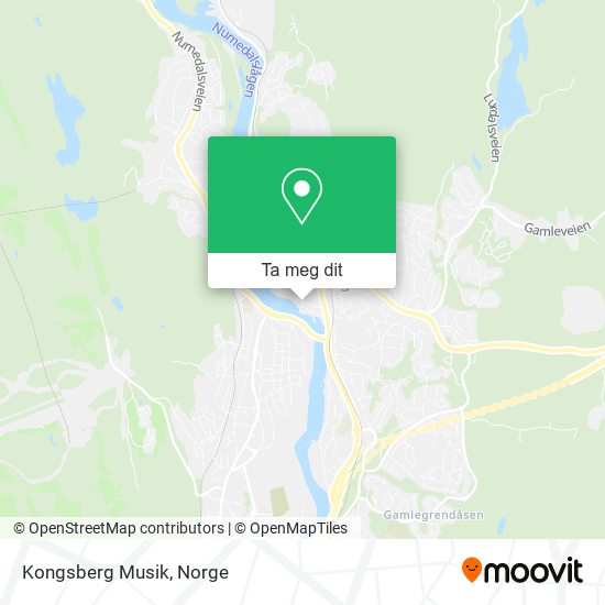 Kongsberg Musik kart
