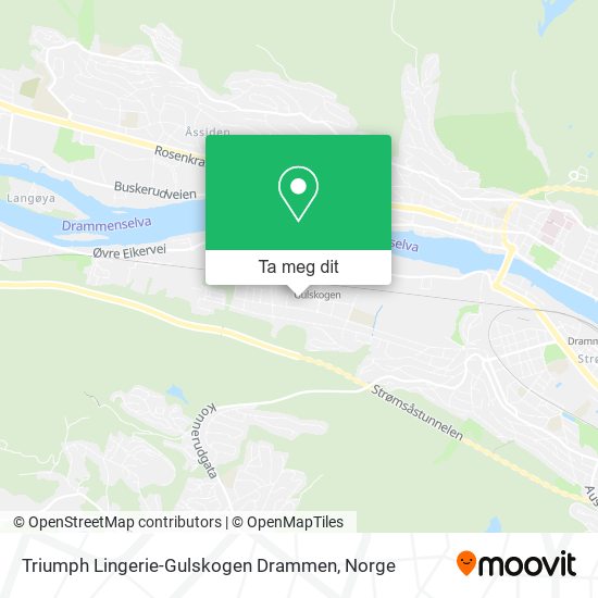 Triumph Lingerie-Gulskogen Drammen kart