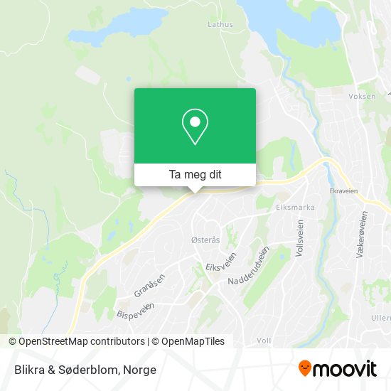 Blikra & Søderblom kart