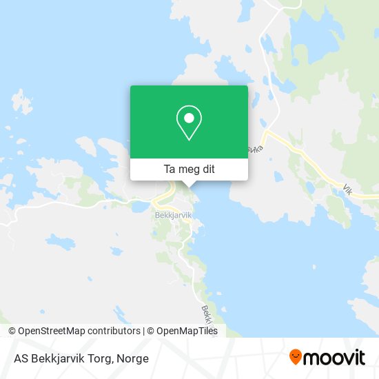 AS Bekkjarvik Torg kart
