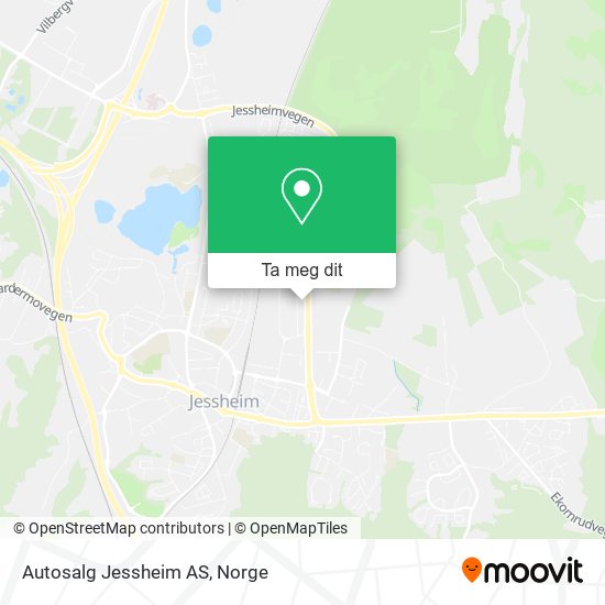 Autosalg Jessheim AS kart