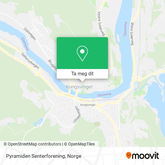 Pyramiden Senterforening kart