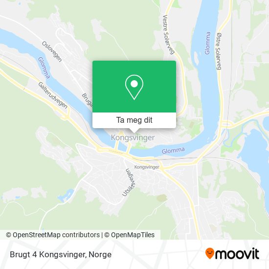 Brugt 4 Kongsvinger kart