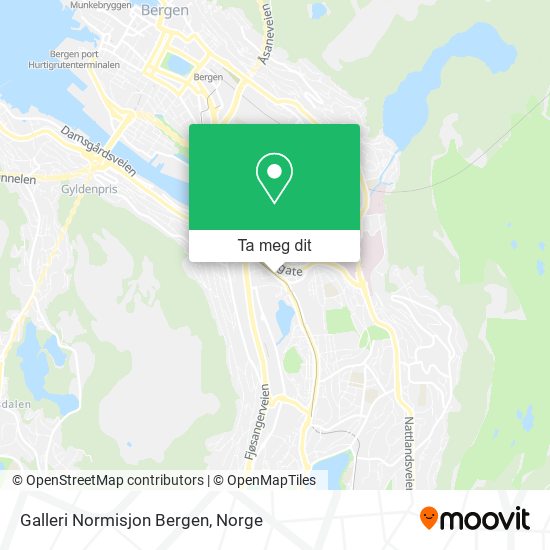 Galleri Normisjon Bergen kart