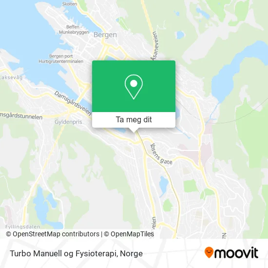Turbo Manuell og Fysioterapi kart