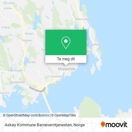 Askøy Kommune Barneverntjenesten kart