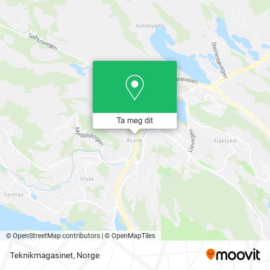 Teknikmagasinet kart