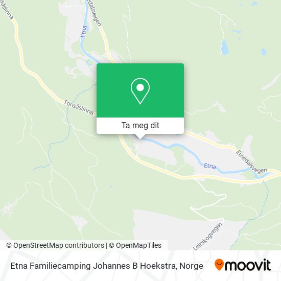 Etna Familiecamping Johannes B Hoekstra kart