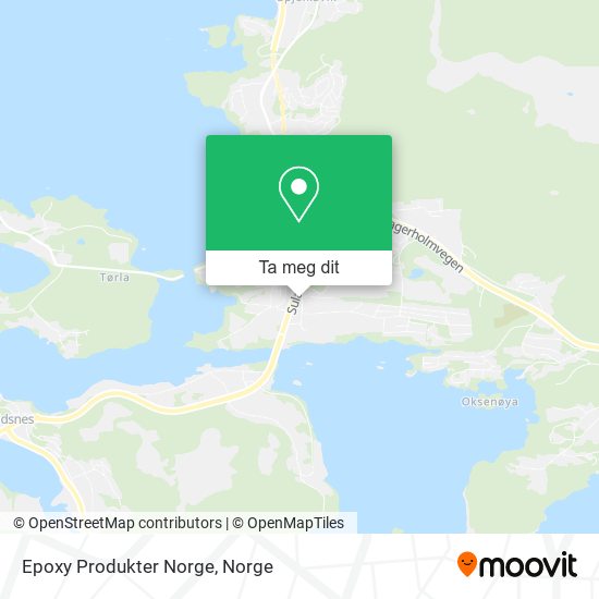 Epoxy Produkter Norge kart