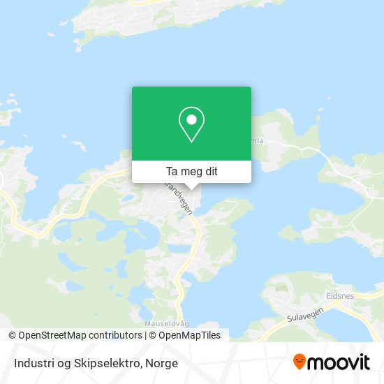 Industri og Skipselektro kart