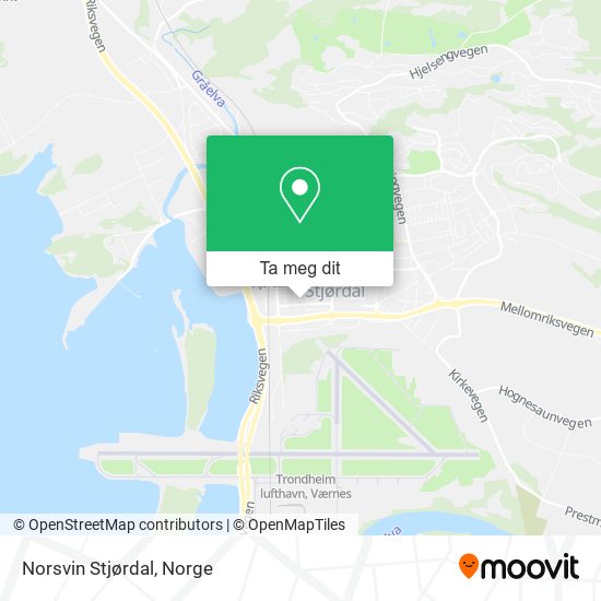 Norsvin Stjørdal kart