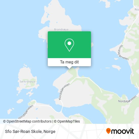 Sfo Sør-Roan Skole kart