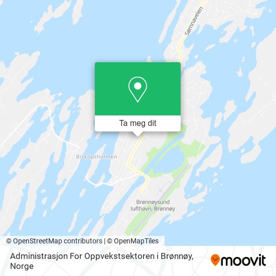 Administrasjon For Oppvekstsektoren i Brønnøy kart