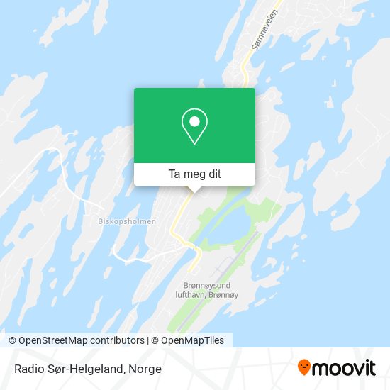Radio Sør-Helgeland kart