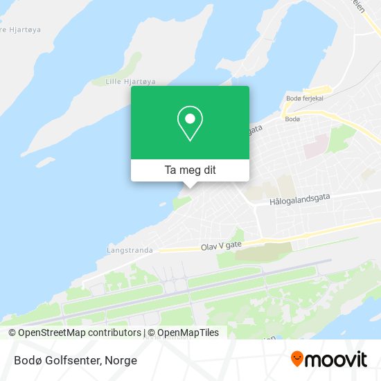 Bodø Golfsenter kart