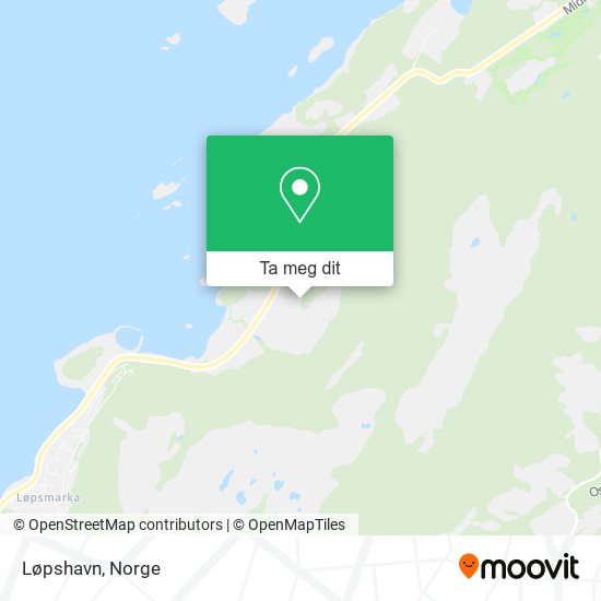 Løpshavn kart