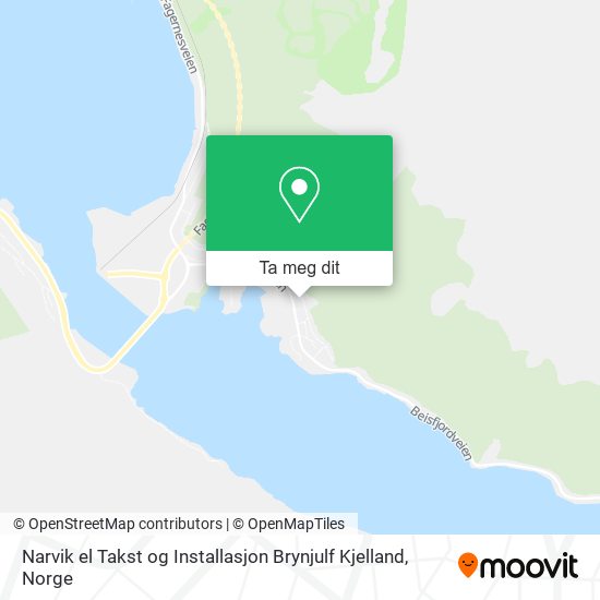 Narvik el Takst og Installasjon Brynjulf Kjelland kart