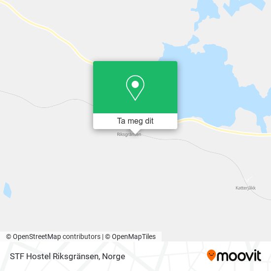 STF Hostel Riksgränsen kart