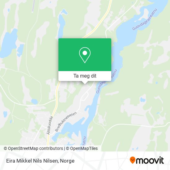 Eira Mikkel Nils Nilsen kart