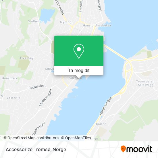 Accessorize Tromsø kart