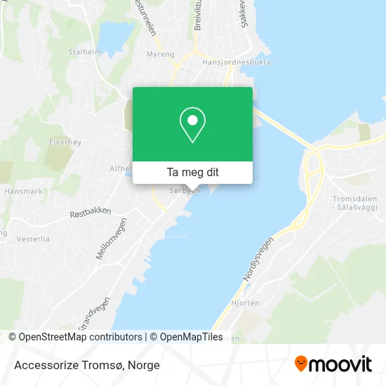 Accessorize Tromsø kart