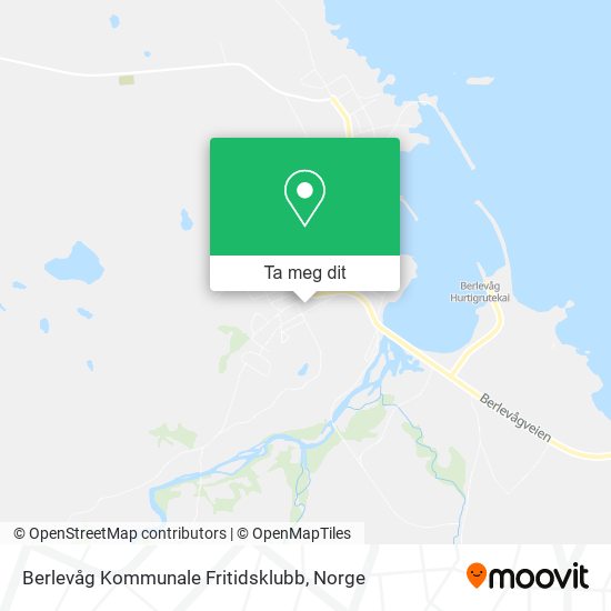 Berlevåg Kommunale Fritidsklubb kart