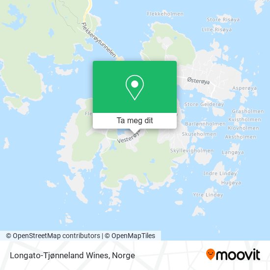 Longato-Tjønneland Wines kart