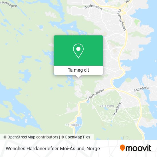 Wenches Hardanerlefser Moi-Åslund kart